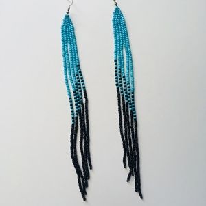 7” Beaded Earrings